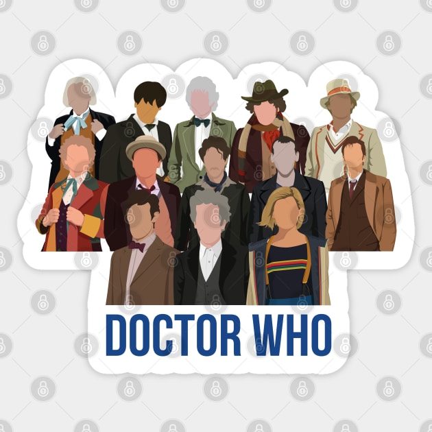 Doctor Who Sticker by bethmooredesigns10